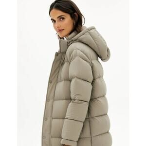 Aritzia THE SUPER PUFF Puffer Coat Plus 1X Down Fill Cold Weather Rated Hood TNA